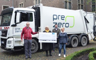 Umweltdienstleister PreZero unterstützt unser Projekt