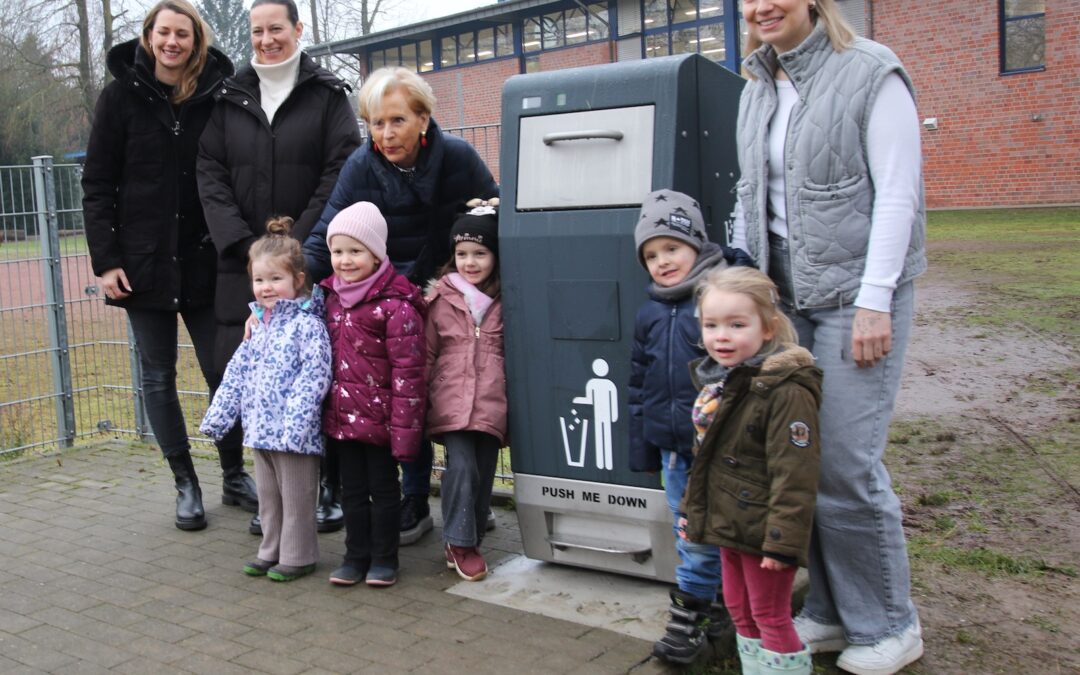 Erster sprechender Mülleimer im Kreis Viersen