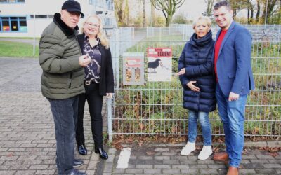 Kippenbarometer an der Leonardo da Vinci Schule Schiefbahn