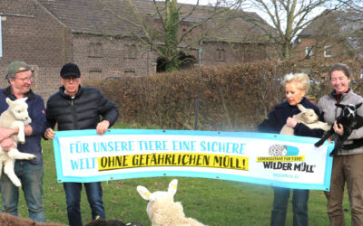 Für unsere Tiere eine sichere Welt ohne gefährlichen Müll